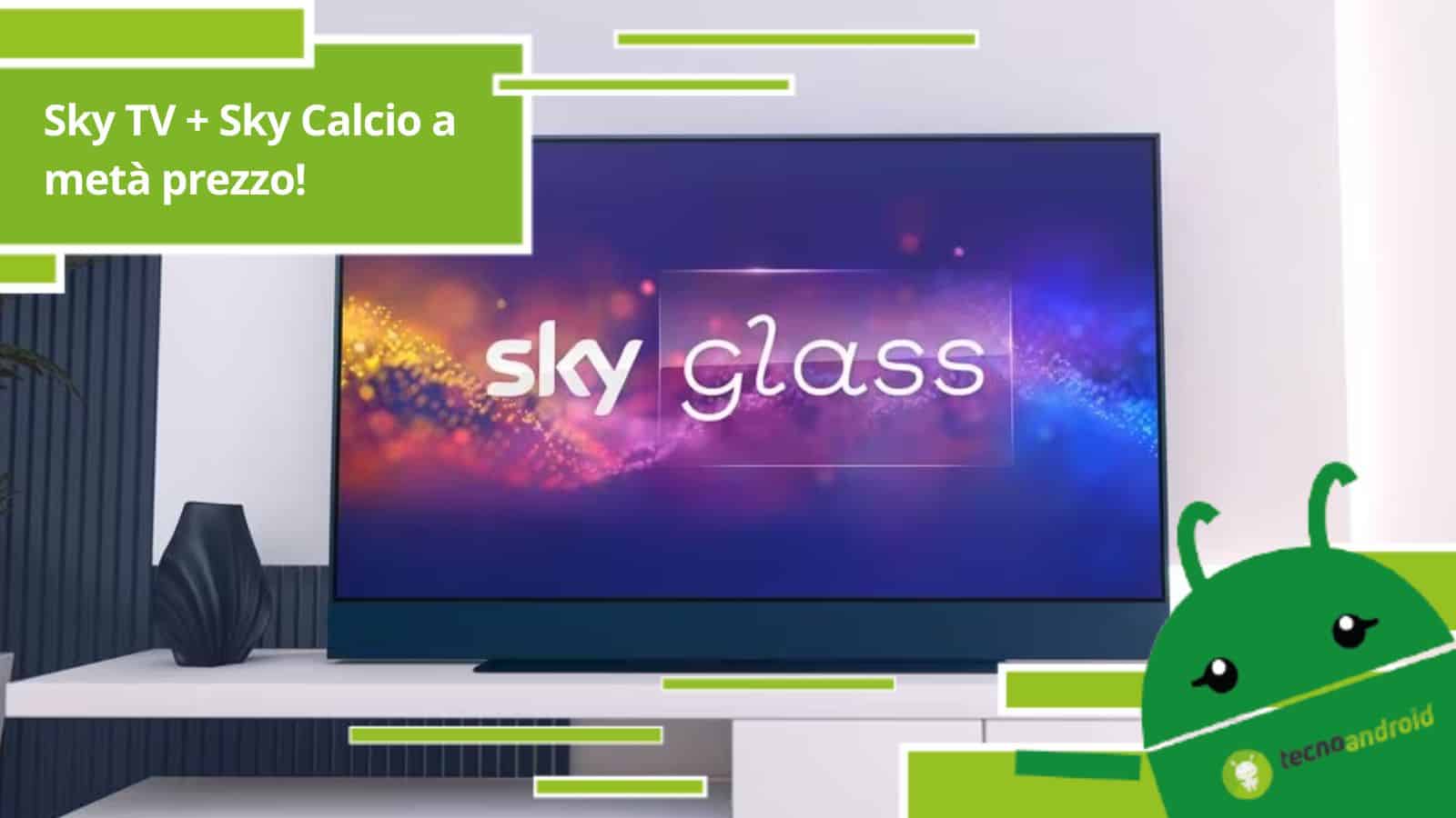 Sky TV e Calcio, fino al 30 settembre l'abbonamento è a metà prezzo