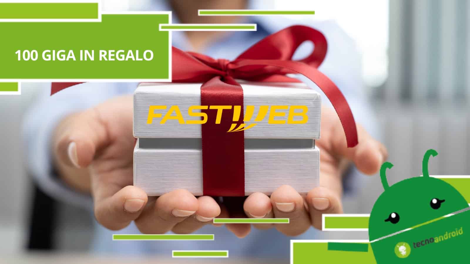 Fastweb, l'operatore regala 100 Giga e il fortunato potresti essere proprio tu