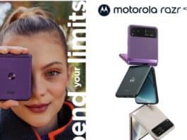 Motorola Razr 40 è disponibile da oggi in Italia, ecco quanto costa