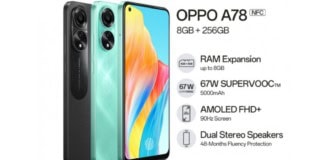 Oppo a78 4g ufficiale