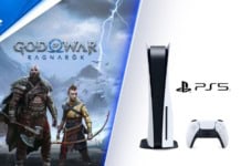 PlayStation 5 Standard Console + God of War Ragnarök