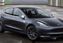 Nuova auto elettrica tesla Model 3 Highland