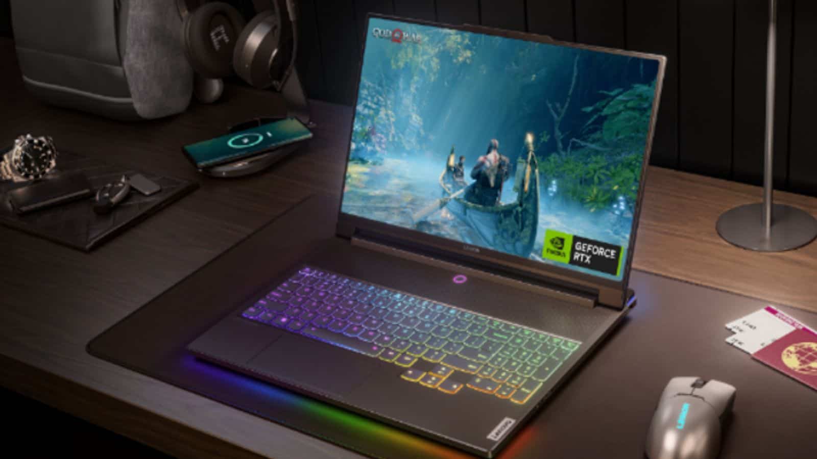 Lenovo Legion 9i, il primo laptop da gaming con IA e raffreddamento a liquido