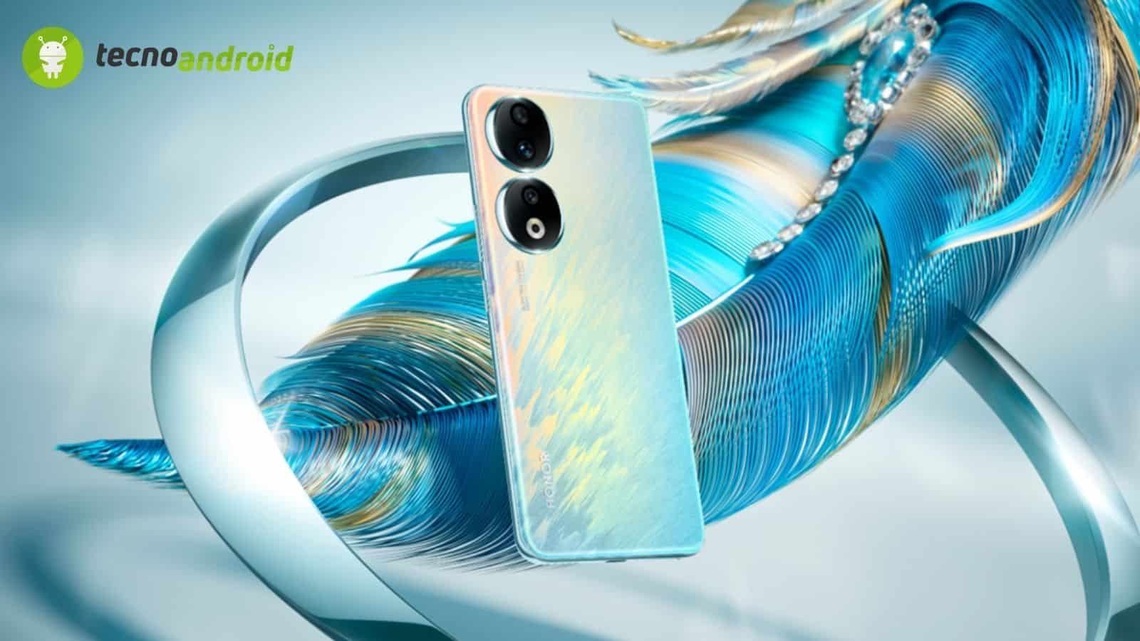 HONOR 90 Captivating Peacock Blue Limited Edition