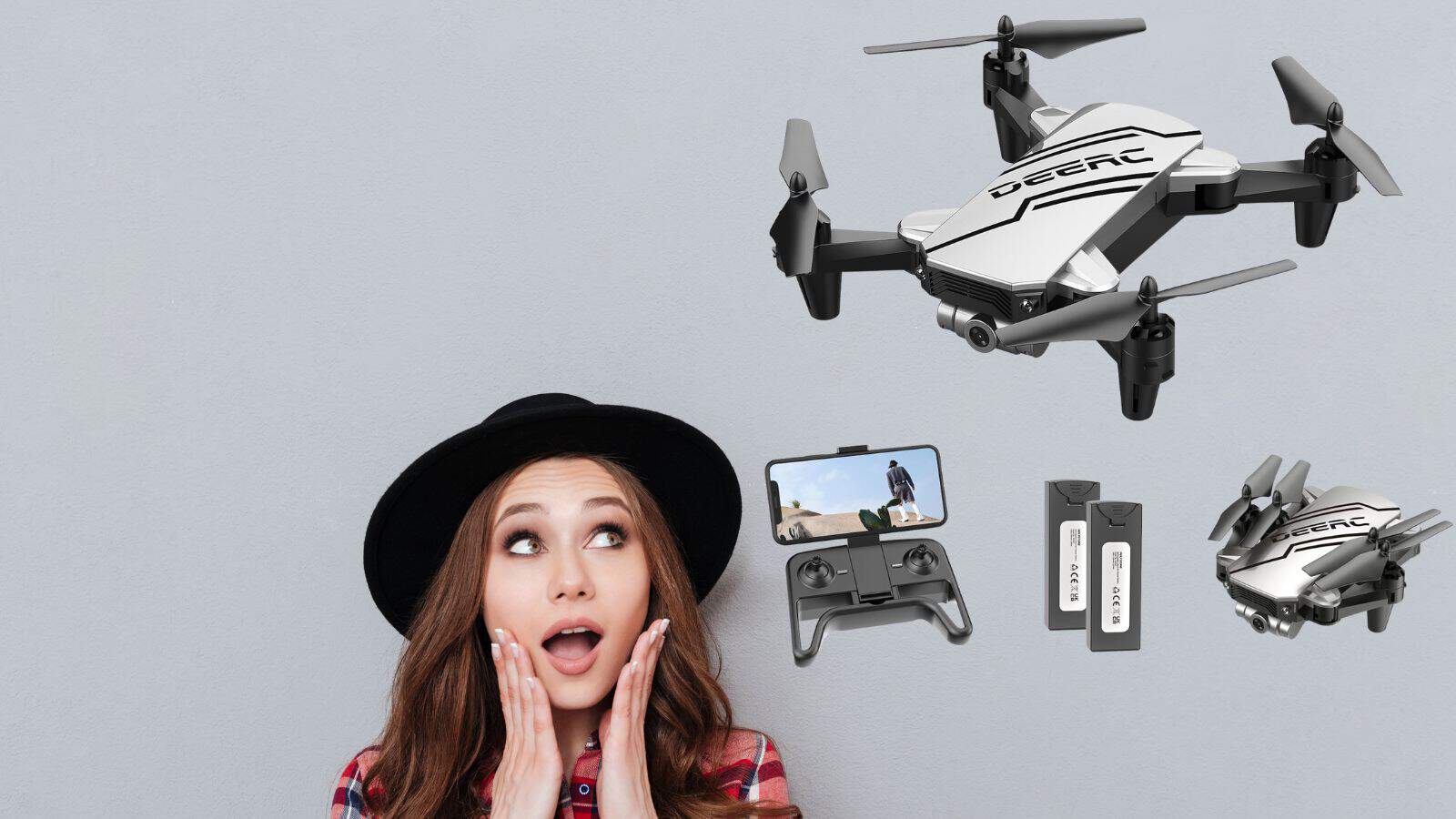 Drone con telecamera a 30 euro: AFFARE su Amazon con COUPON gratis