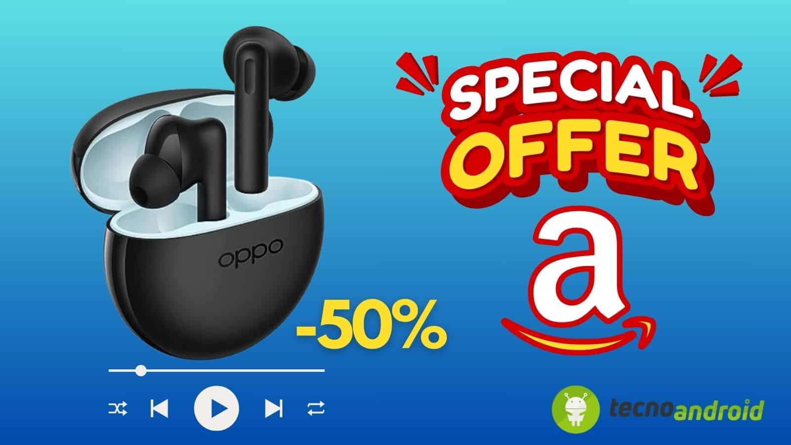 OPPO Enco Buds2 Auricolari amazon offerta sconto black friday