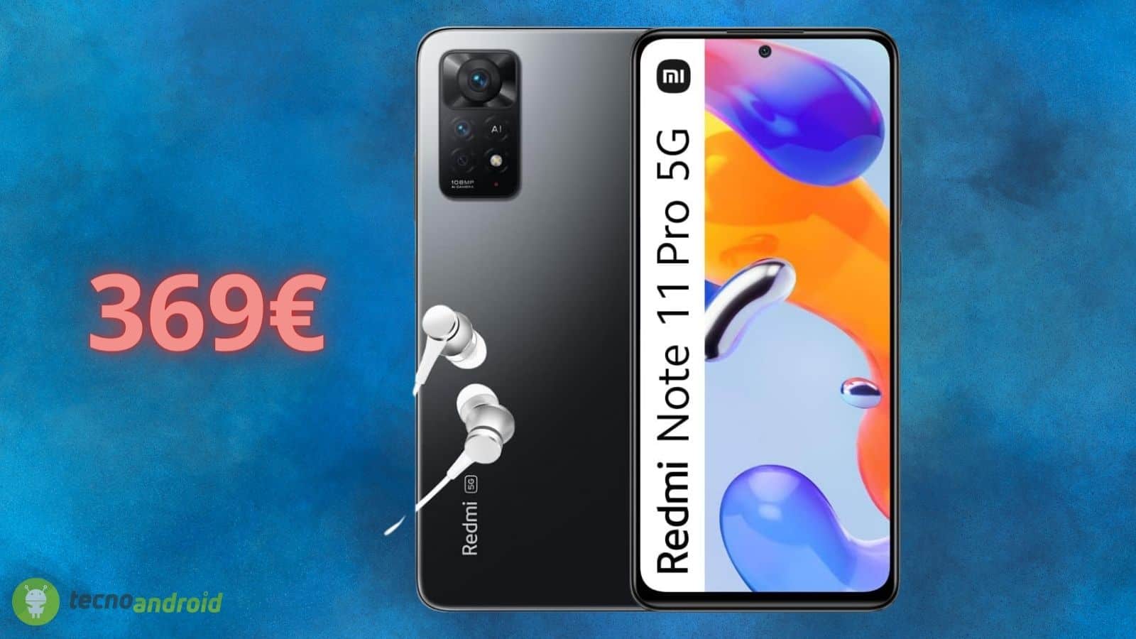 Xiaomi Redmi Note 11 Pro 5G, occasione ASSURDA su Amazon (-47%)