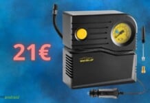 Compressore portatile AUTO a 21€: prezzo RIDICOLO su Amazon