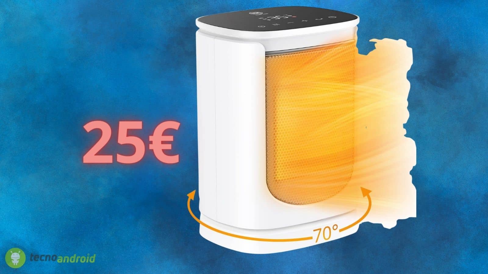 Stufa elettrica in OFFERTA a 25€: consuma davvero pochissimo