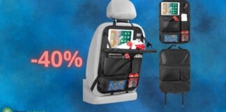 Genialata per AUTO al 40% su Amazon, ecco l'organizer per sedile