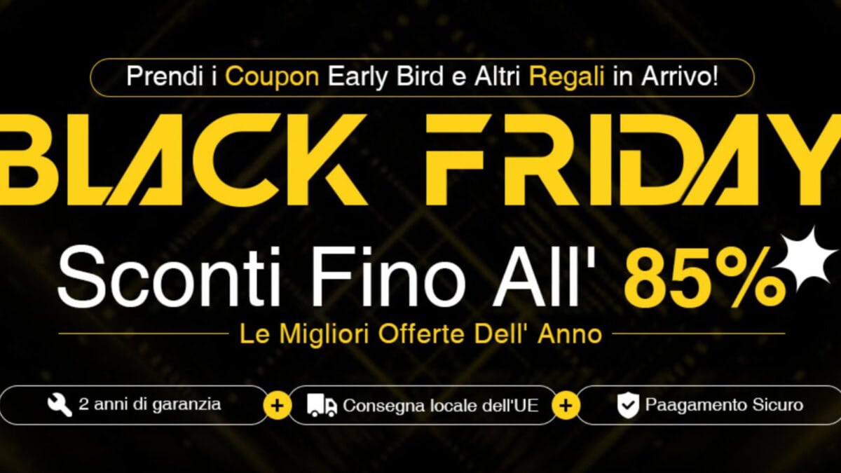 Geekmall, offerte Black Friday con sconti pazzi su tanti prodotti