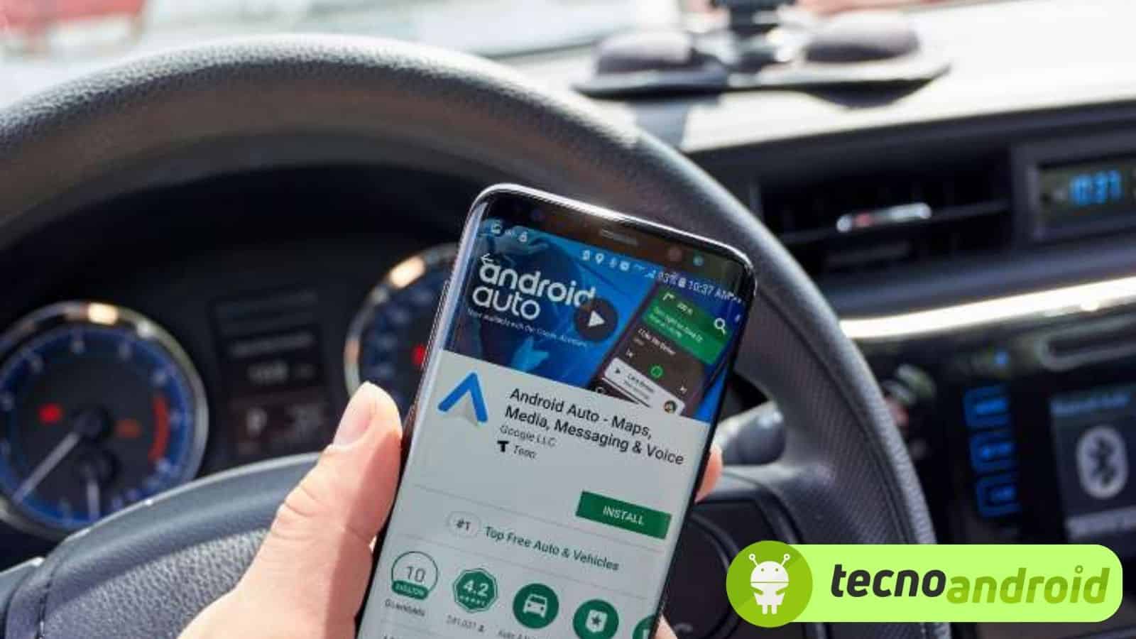 Cosa fare se Android Auto non è presente sulla nostra automobile?