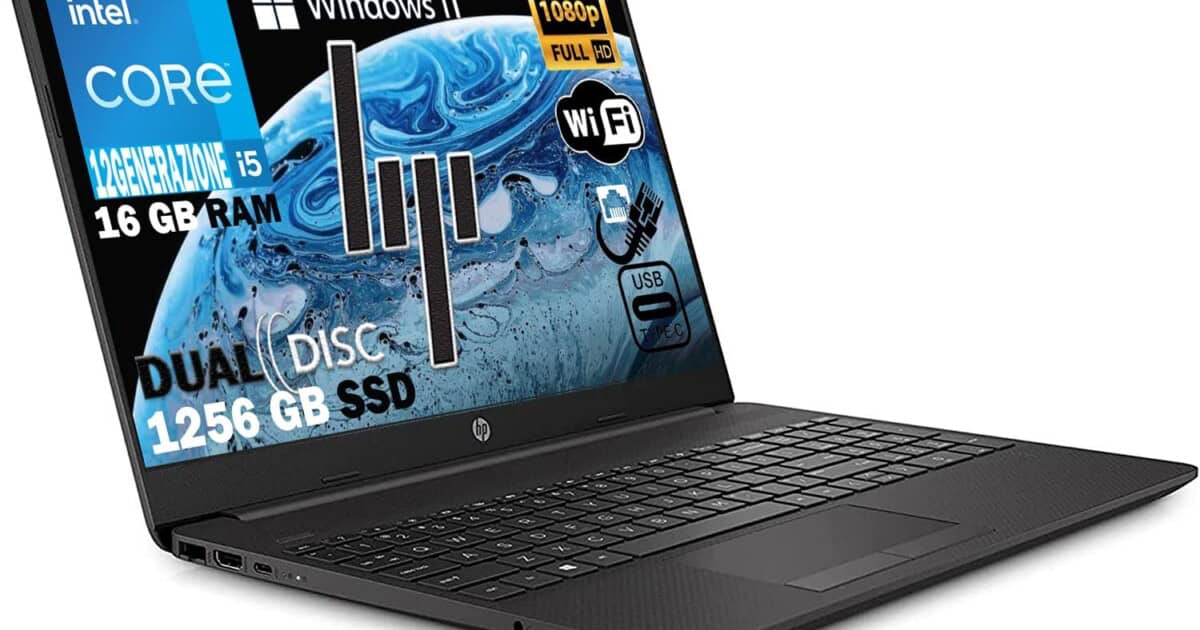 HP Notebook G9 Intel i5-1235u