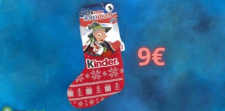 Calza della BEFANA Kinder quasi in REGALO su AMAZON (-58%)