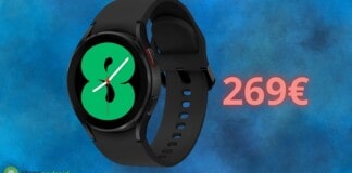 Samsung Galaxy Watch4: il regalo di NATALE last minute scontato del 50%