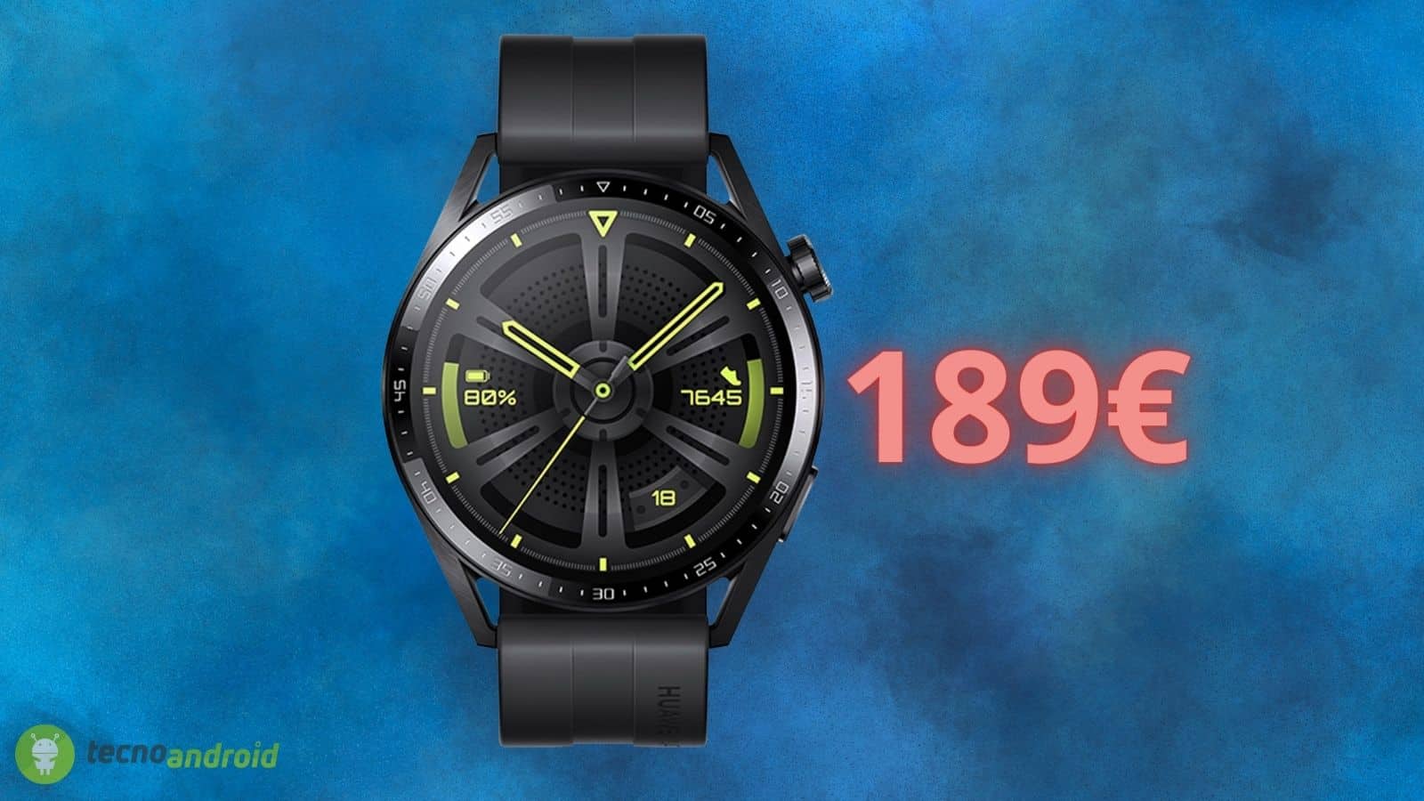 Huawei Watch GT 3 a prezzo FOLLE su Amazon (scorte limitate)