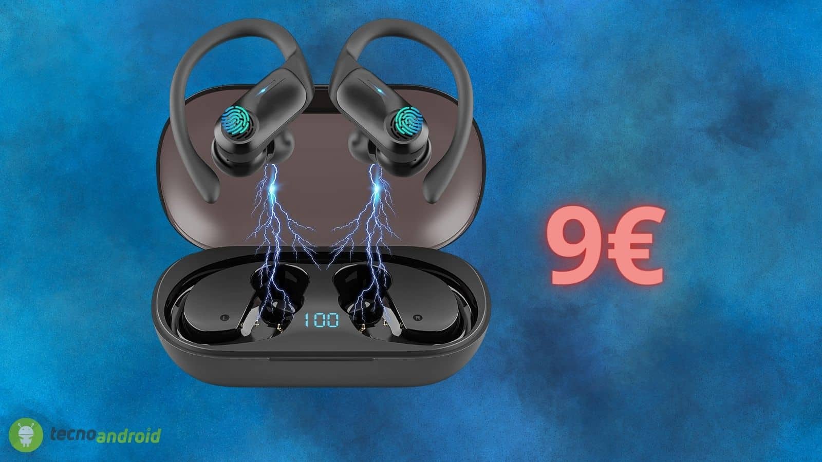 Auricolari true wireless a 9€: che prezzo su AMAZON