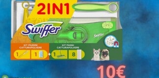 SWIFFER a prezzo FOLLE su Amazon: pulizie a basso costo per tutti