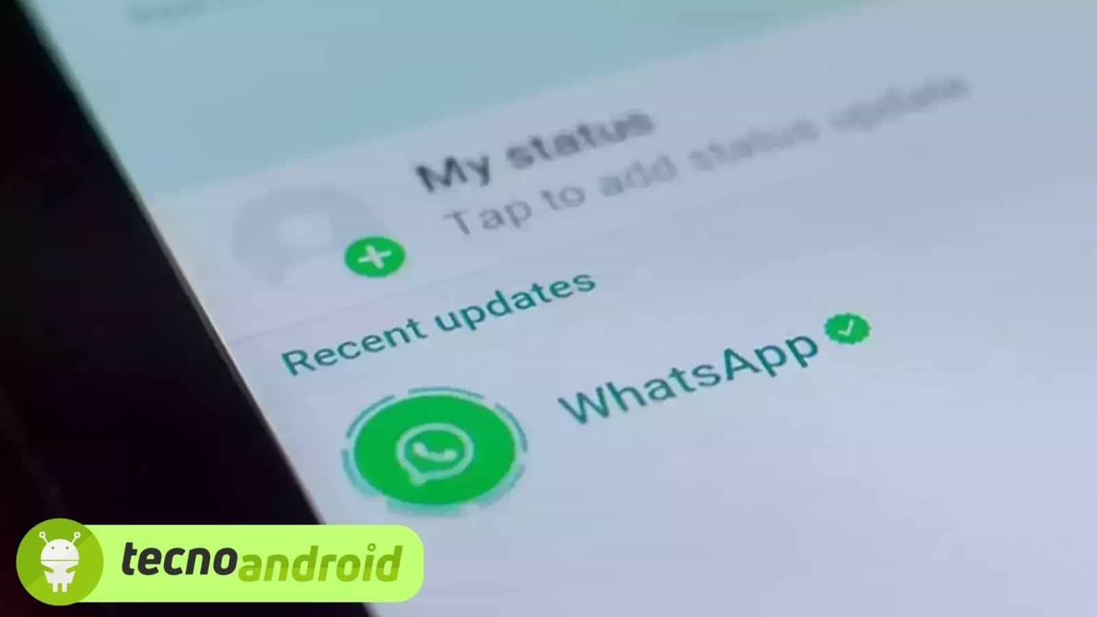 Foto e video in HD anche negli aggiornamenti di stato su WhatsApp