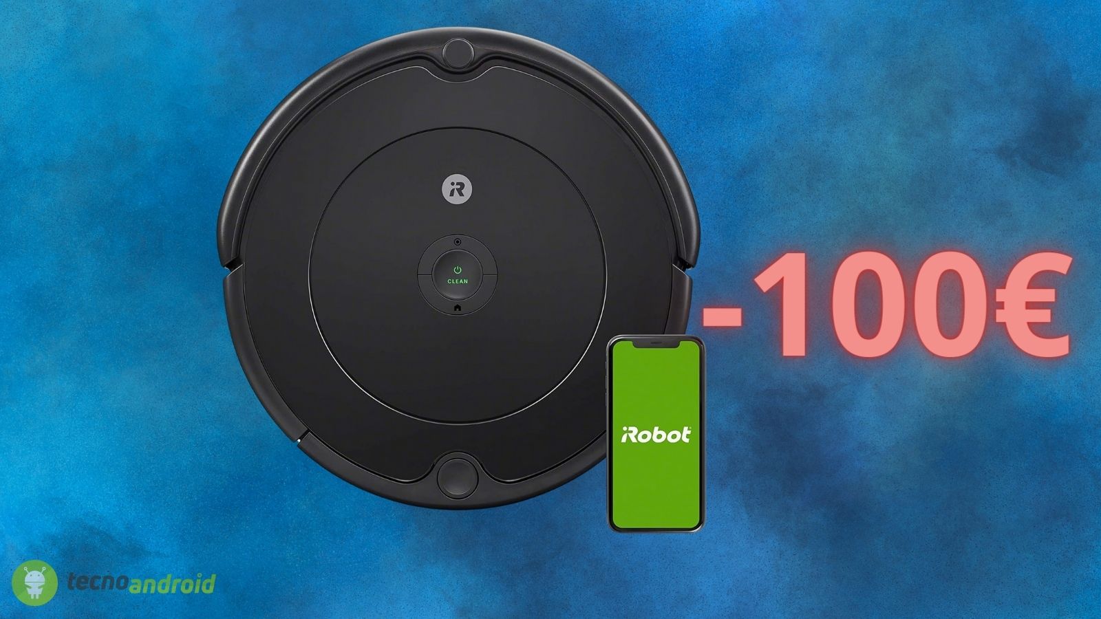 iRobot Roomba: 100€ di sconto su  per il robot aspirapolvere