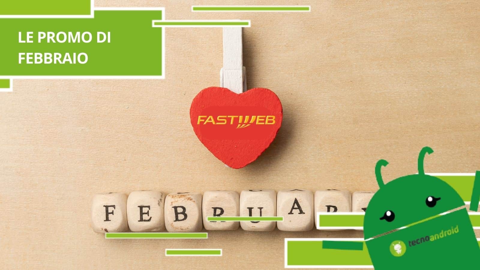 Fastweb, a San Valentino l'operatore ci farà un regalo speciale