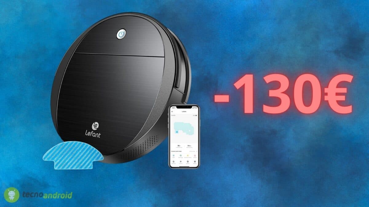 Robot aspirapolvere a PREZZO FOLLE su  (-59%) - TecnoAndroid