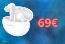 Huawei FreeBuds 5i: cuffie wireless economiche in OFFERTA su Amazon