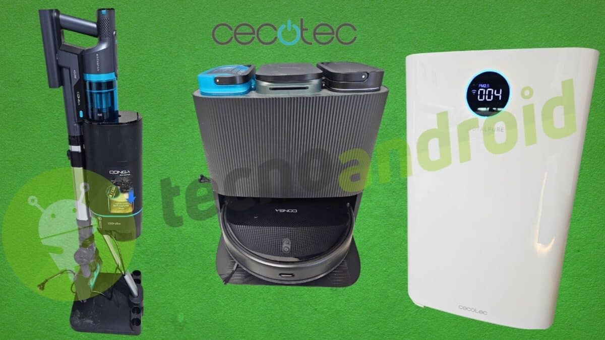 Sistema di pulizia Cecotec robot aspirapolvere e purificatore