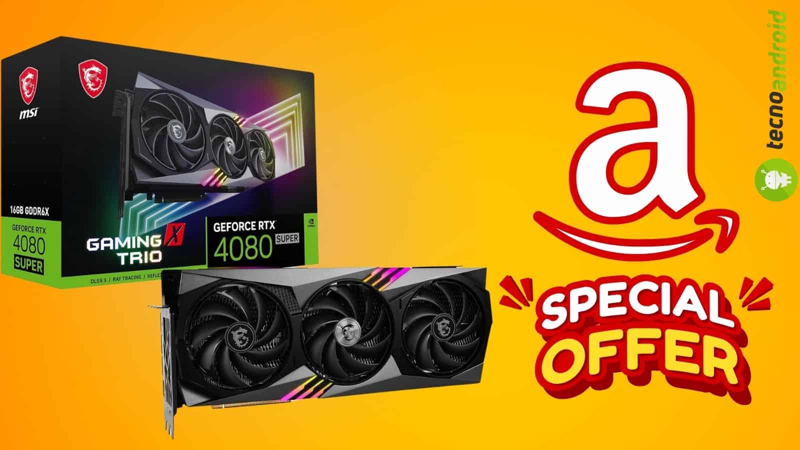 Scheda video GeForce RTX 4080 SUPER ad un PREZZO ASSURDO