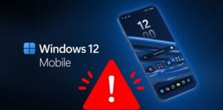 Windows 12 Mobile: aggiornamento sensazionale che non esiste