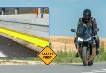 Arriva il nuovo Guardrail: terza banda gialla per salvare i motociclisti