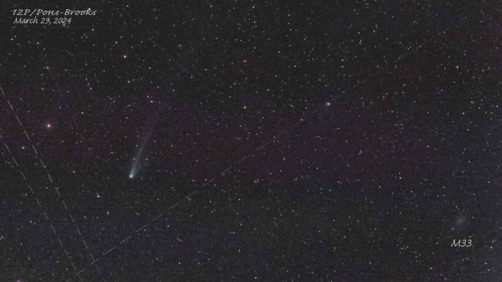 La cometa 12P/Pons-Brooks sorvolerà il nostro cielo durante le festività pasquali