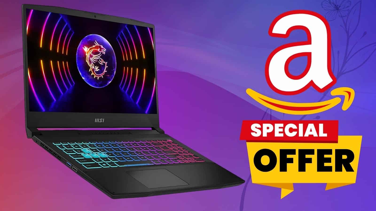 OFFERTA: Notebook da Gaming MSI in PROMO SUPER su Amazon