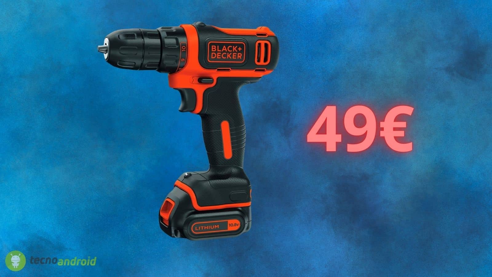 Trapano avvitatore BLACK+DECKER scontato su Amazon: perfetto per il FAI-DA-TE