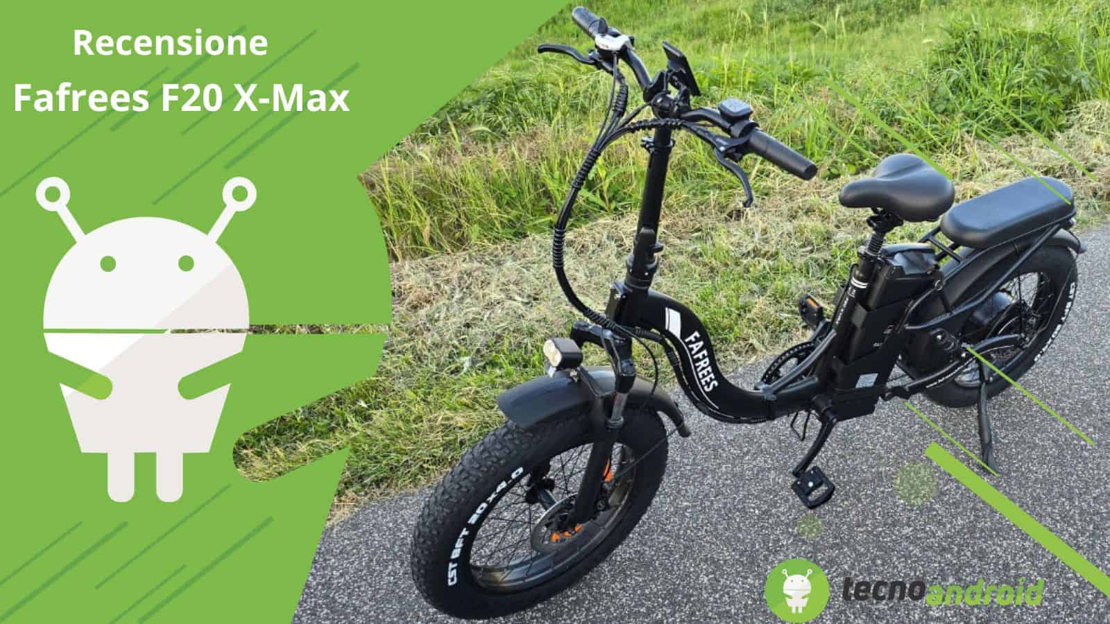 Fafrees F20 X-Max: bicicletta elettrica pieghevole di qualità - Recensione