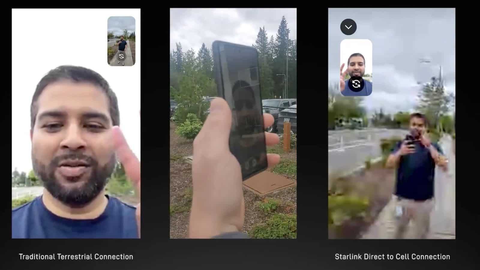 Starlink, prima chiamata video tra smartphone senza l'uso di modem e parabola