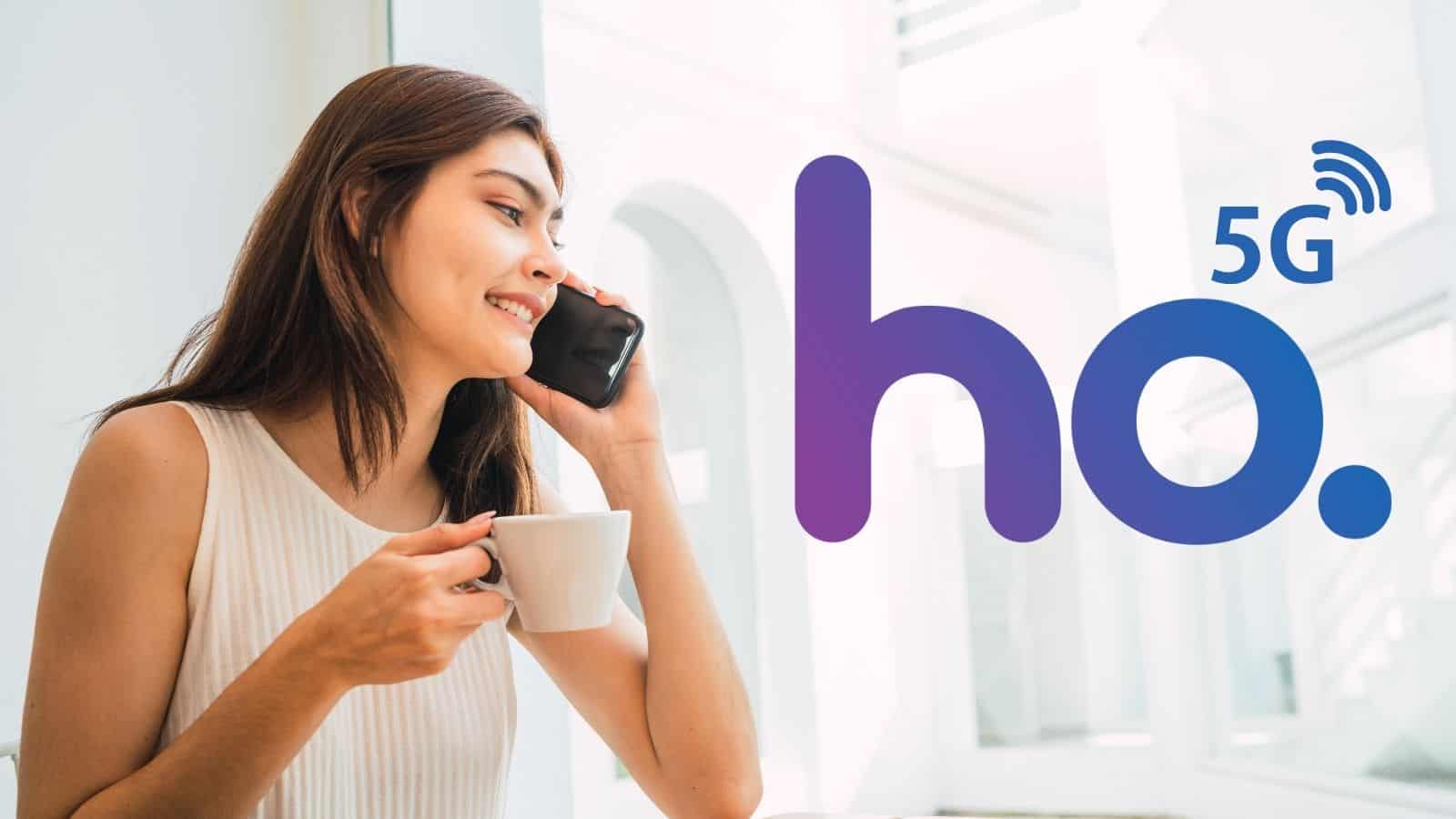 Ho Mobile lancia finalmente il 5G e introduce la eSIM