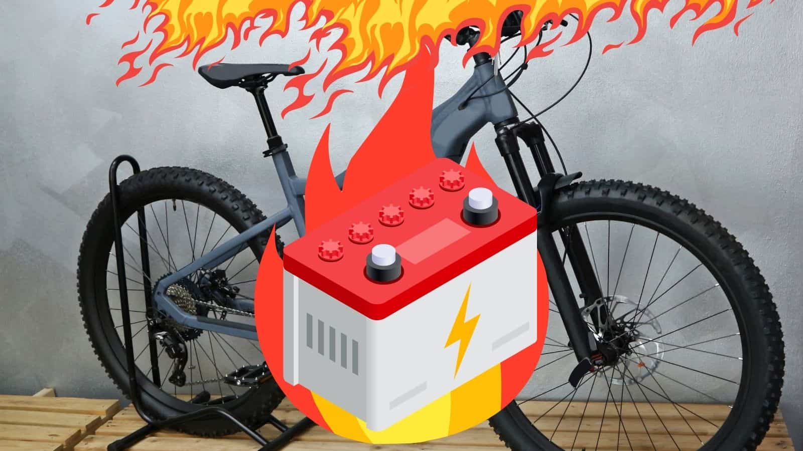 Batterie e-bike prendono fuoco: la Cina impone nuove regole