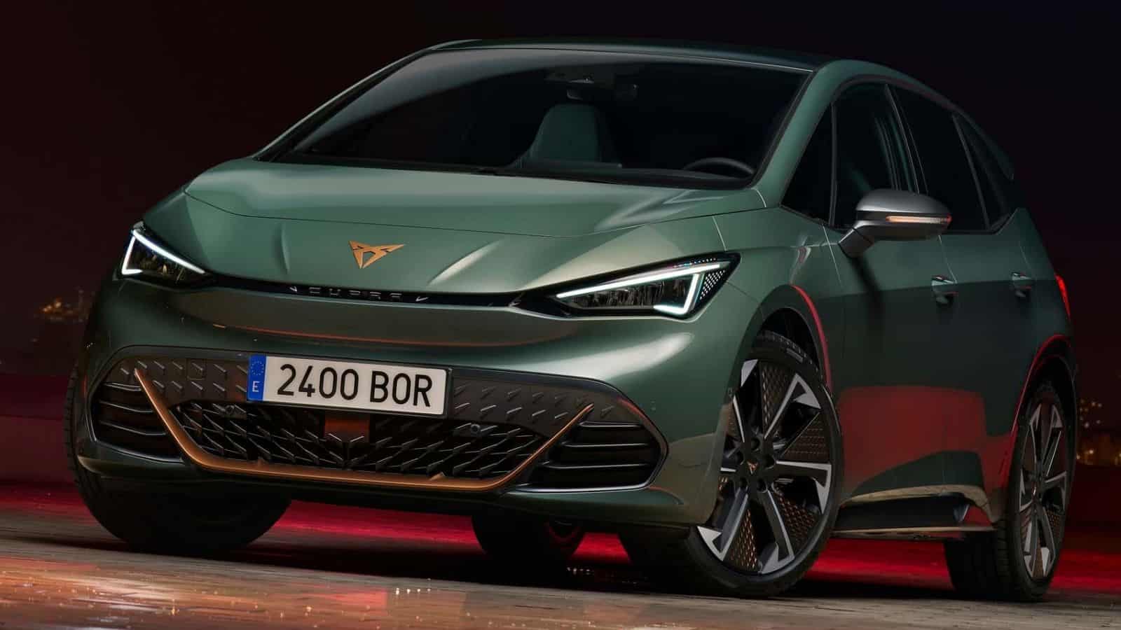 CUPRA Born VZ: l'elettrica spagnola arriva con potenza e stile