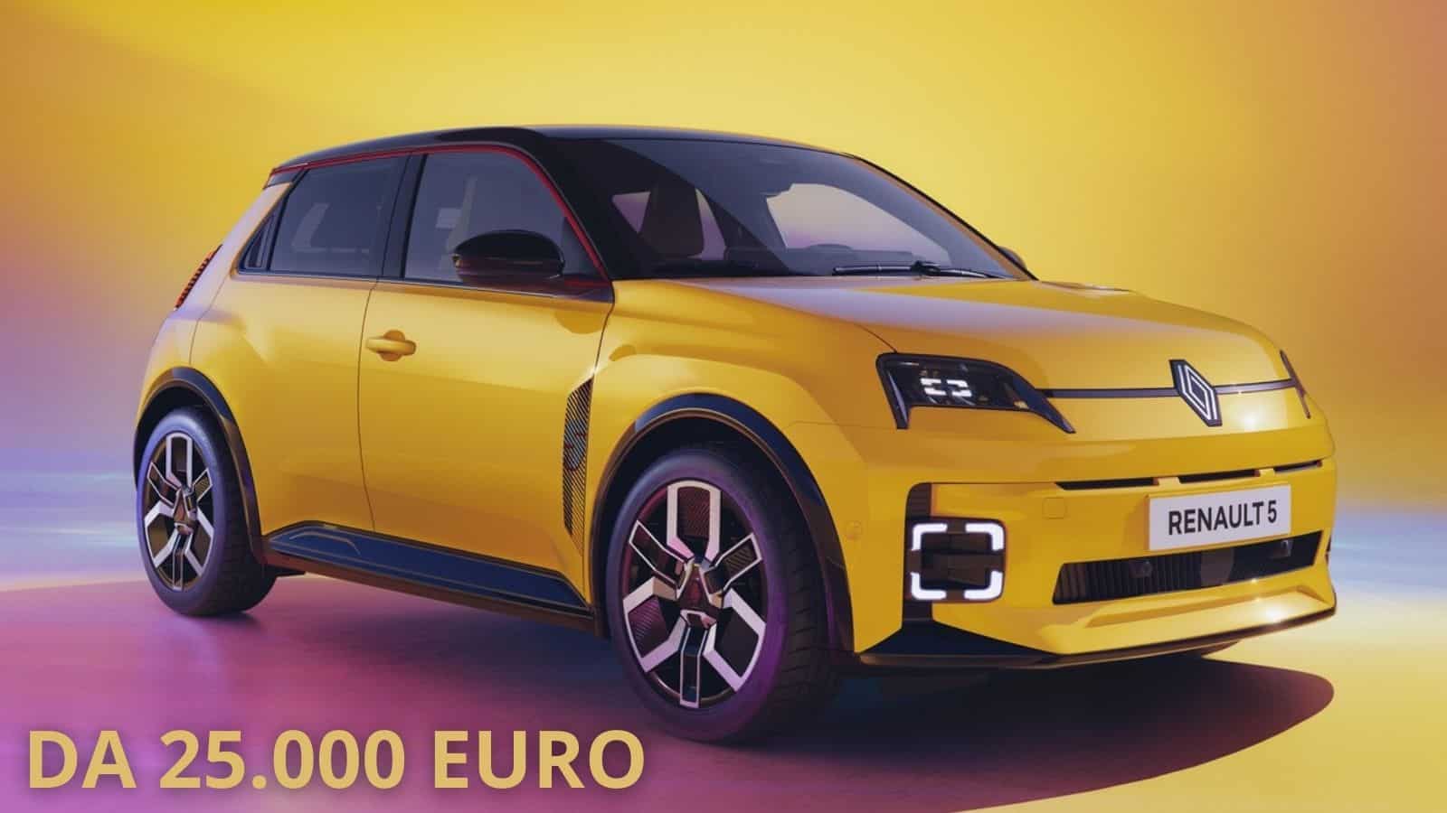 La nuova Renault 5: l'elettrica tecnologica che parte dai 25.000 euro