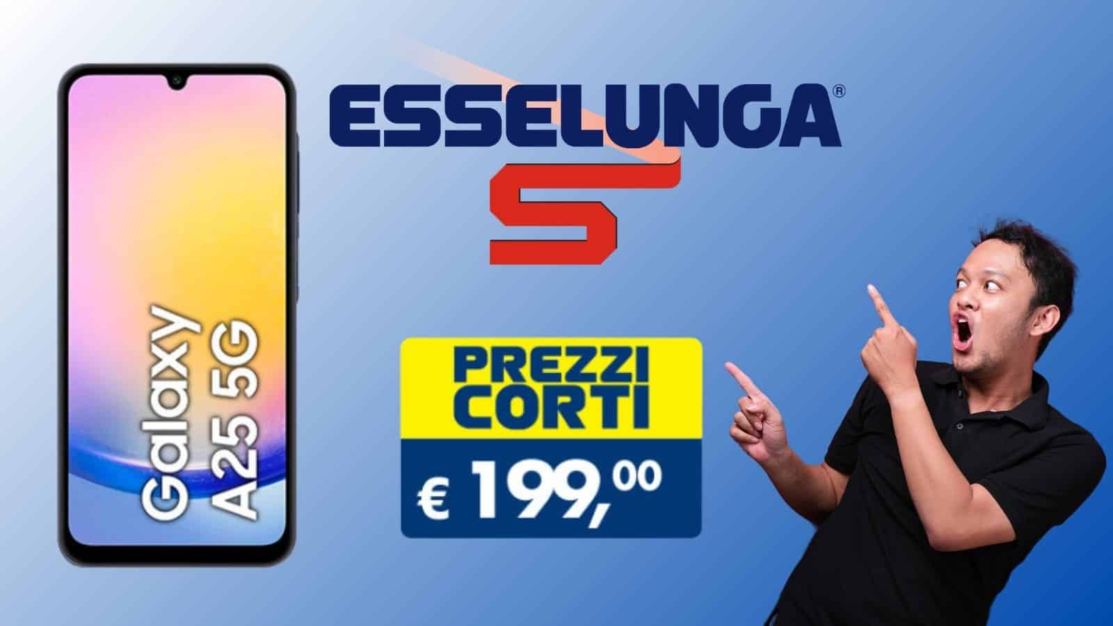 PROMOZIONE WOW Esselunga: Samsung Galaxy A25 a meno di 200€