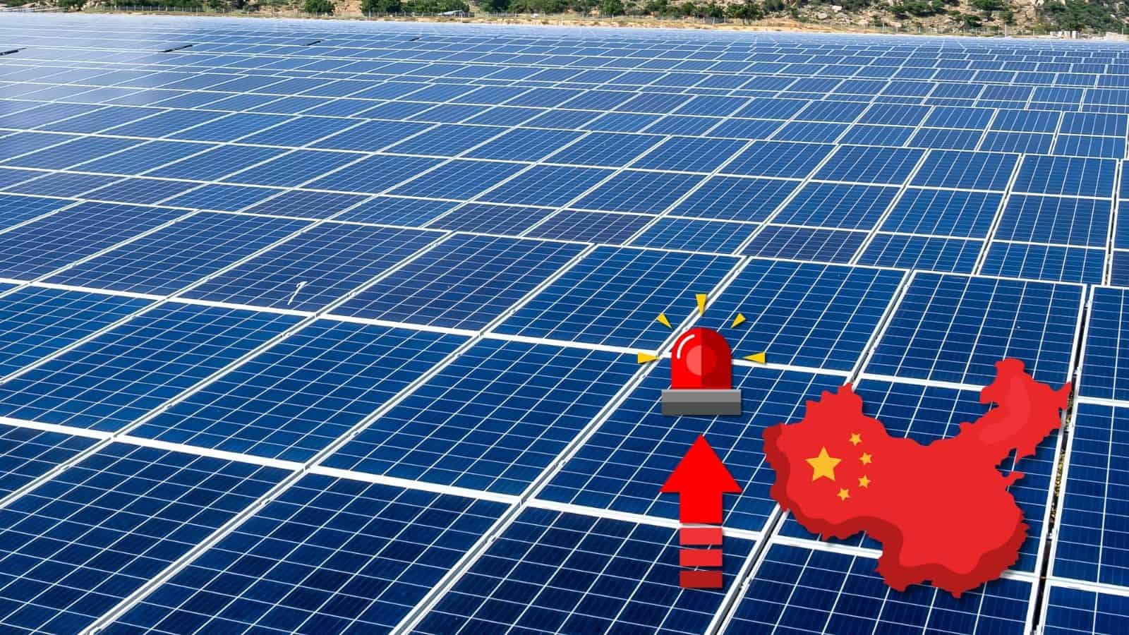 Energia solare: la Cina a rischio collasso per i troppi pannelli