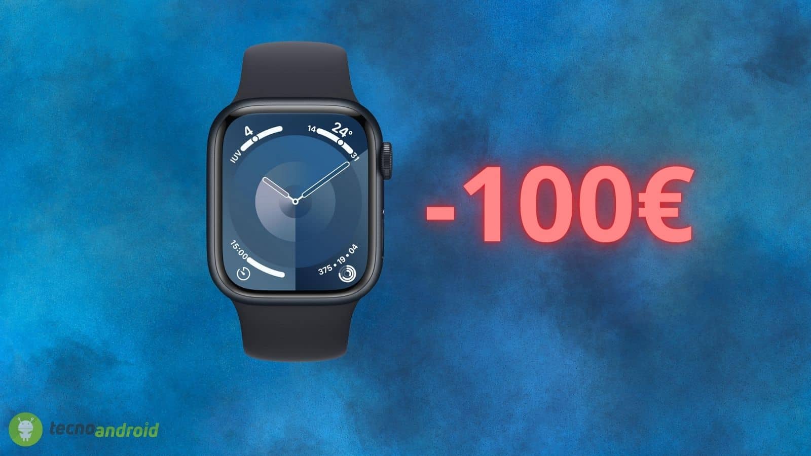 Apple Watch Series 9, sconto di 100 euro su AMAZON solo oggi