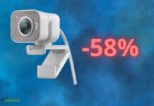Logitech StreamCam in offerta al 58% su Amazon: sconto PAZZO per la webcam