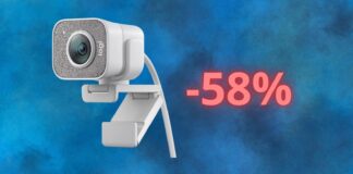 Logitech StreamCam in offerta al 58% su Amazon: sconto PAZZO per la webcam