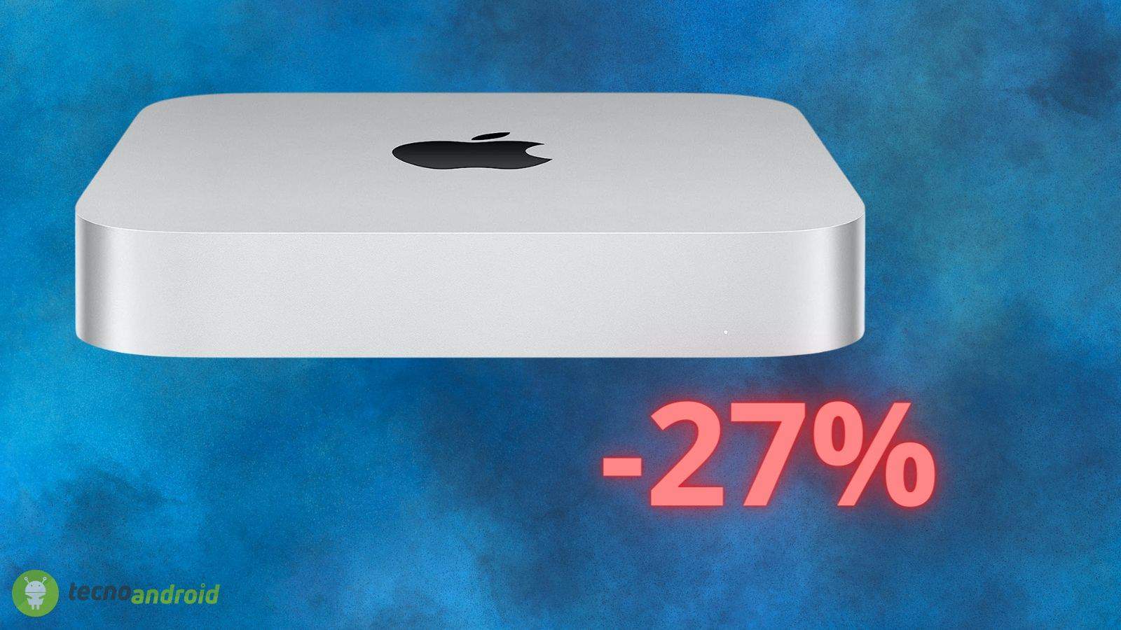Apple Mac Mini con M2 è un AFFARE su Amazon: offerta di 300 euro