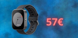 Smartwatch in offerta a 57 euro su Amazon: è UGUALE all'Apple Watch