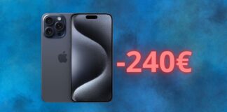 Apple iPhone 15 Pro Max è in SUPER OFFERTA: sconto di 240 euro su Amazon