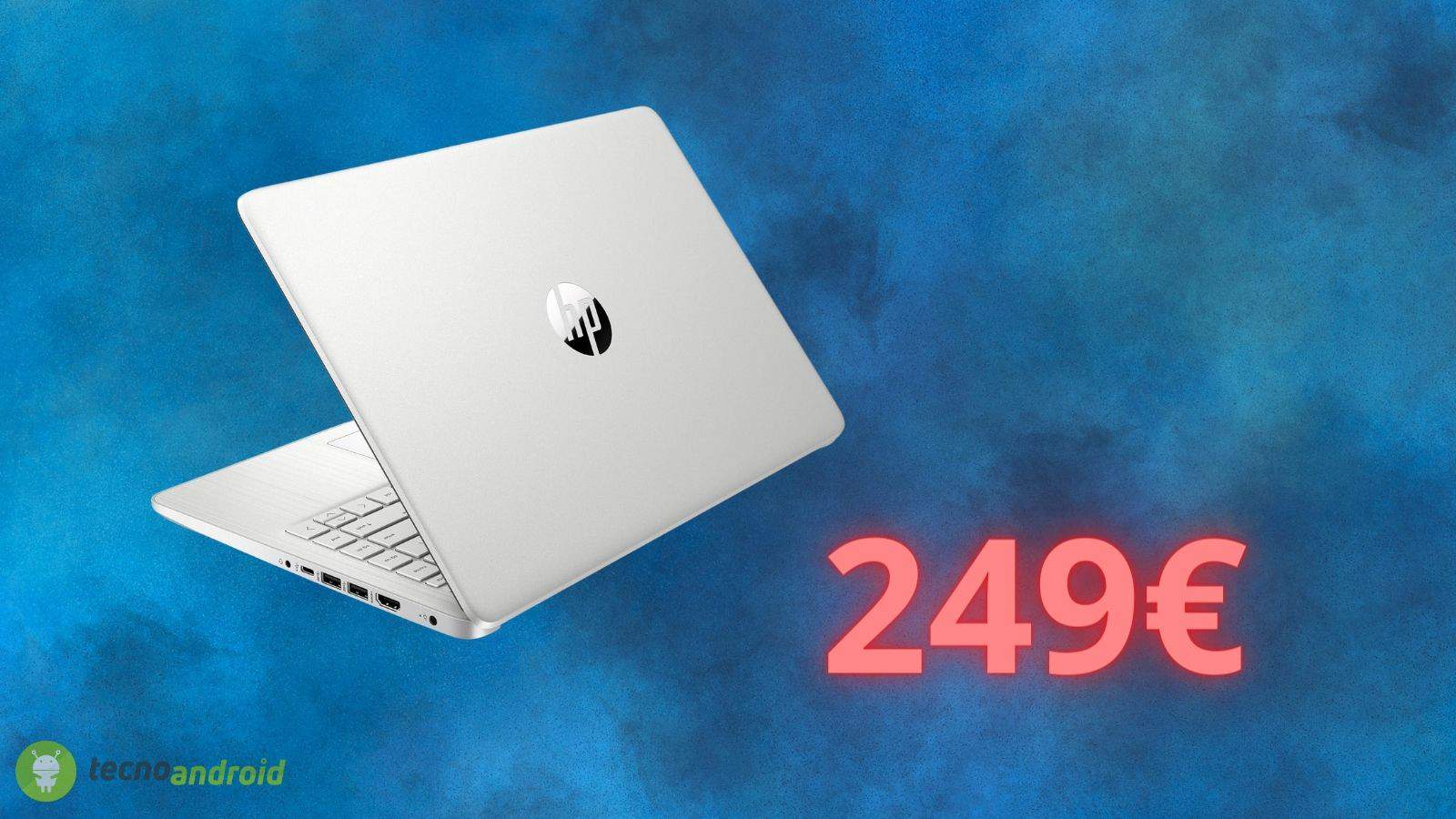 Notebook HP a 249 euro: un PREZZACCIO su Amazon