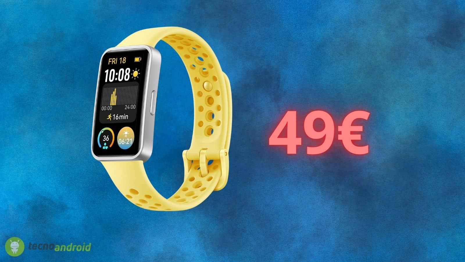 Huawei Band 9: prezzo CROLLATO sotto i 50 euro su AMAZON